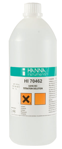 HI-70462 Saltsyralösning (0,01N), 1 l