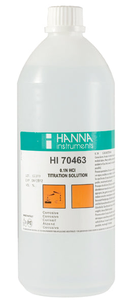 HI-70463 Hydrochloric Acid Solution (0.1N), 1L