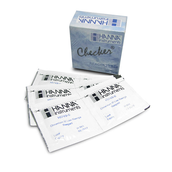 HI-749-25 Reagents for HI-749 Chromium  Low Range Checker (0-300 ppb)