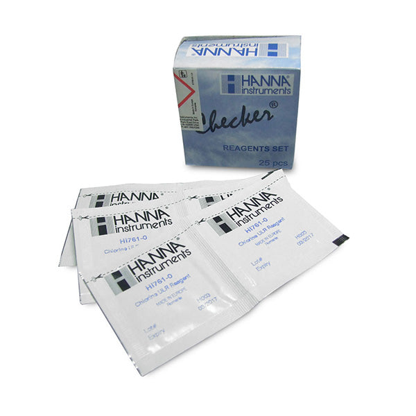 HI-761-25 Reagents for HI-761 Total Chlorine Checker Ultra Low  Range Checker HC