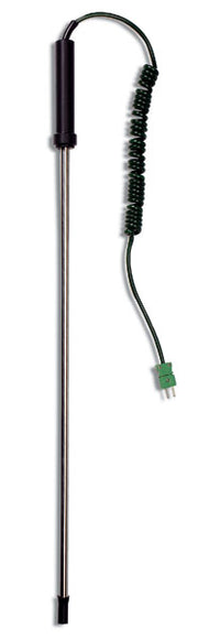 HI-766TR4  K-Type Thermocouple temperature probe for industrial use (tarmacadam), 2 metres