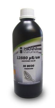 HI-8030L Foodcare Conductivity Solution - 12880μS/cm