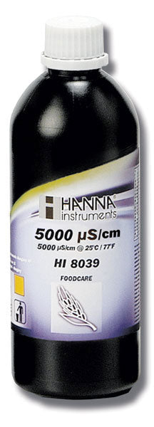 HI-8039L Foodcare Conductivity Solution - 5000μS/cm