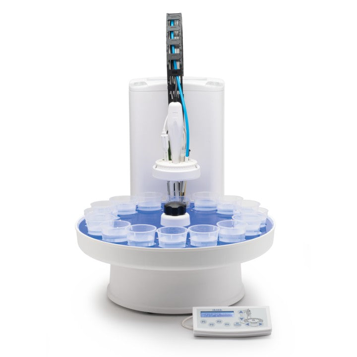 HI-922-220 Autosampler with 18 Beaker Tray and Two Peristaltic Pumps